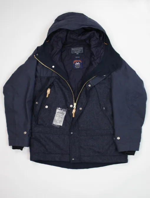 Manifattura Ceccarelli Two Tone Mountain Jacket Navy