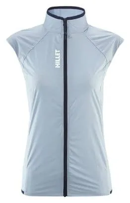 Millet Intense Light Women's Light Blue Softshell Sleeveless Jacket