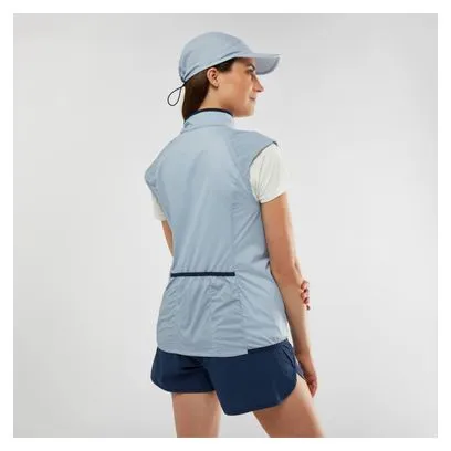 Millet Intense Light Women's Light Blue Softshell Sleeveless Jacket