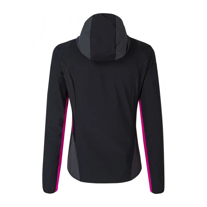 MONTURA  FLASH SKY JACKET WOMAN NERO/INTENSE VIOLET