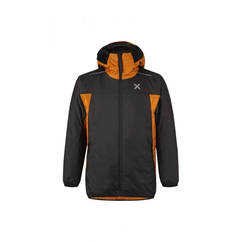 MONTURA NEVIS 2 JACKET KIDS NERO/MANDARIN ORANGE