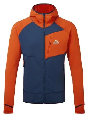 Mountain Equipment Eclipse Fleece Jacket Arancione/Blu