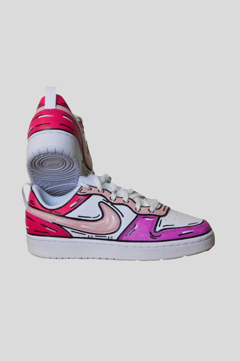 Nike Custom Comix Swoosh Pink