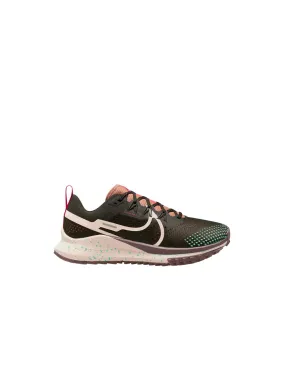 Nike React Pegasus Trail 4 Women's - Sequoia/Amber Brown/Emerald Rise/Guava Ice