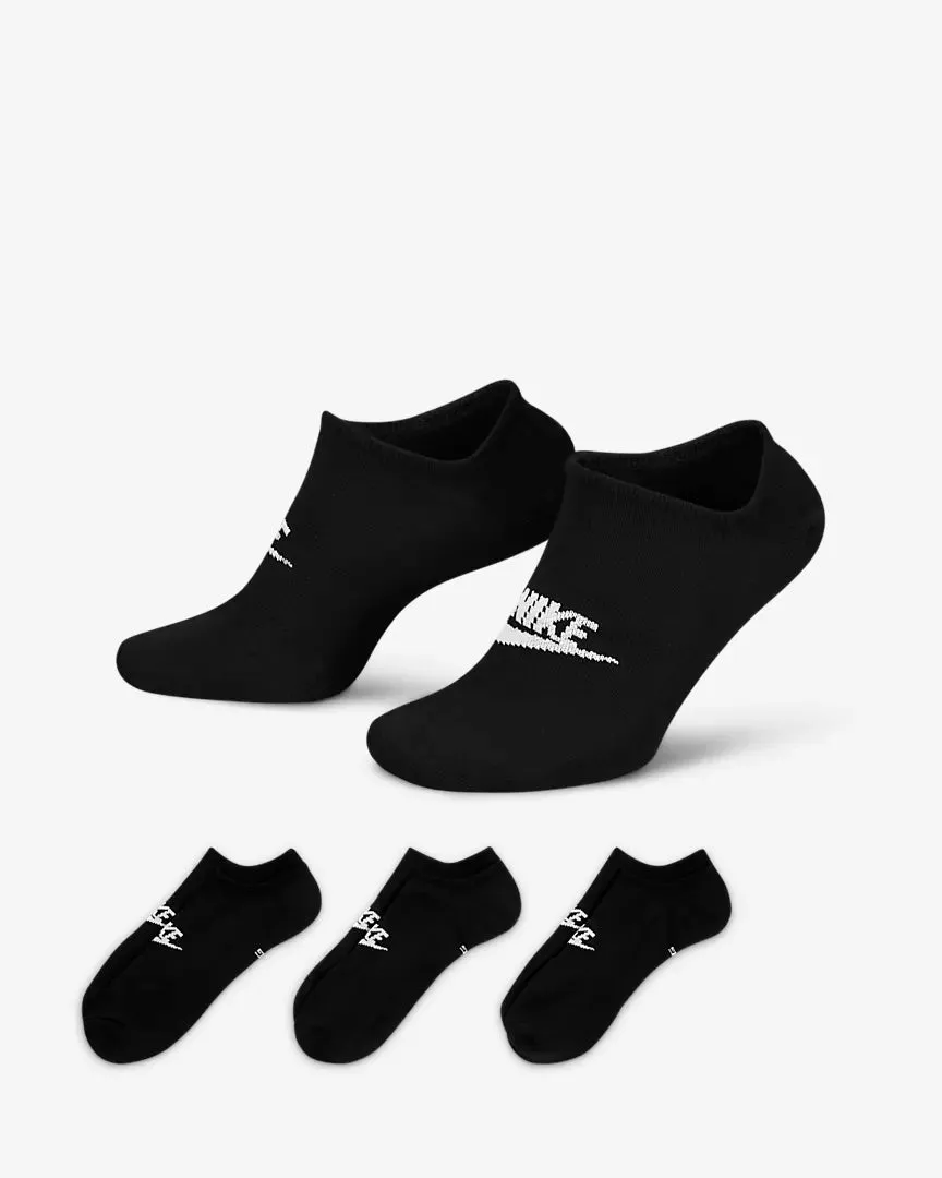 Nike Sock Sportwear Everyday Essential ghost pack of 3 pairs DX5075-010 black