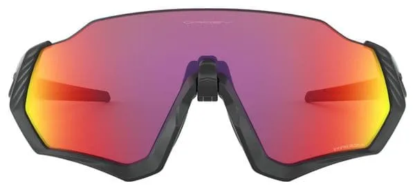 Occhiali OAKLEY Flight Jacket Neri Mat/Nero/Prizm Road