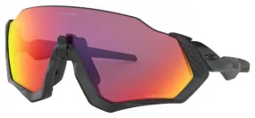 Occhiali OAKLEY Flight Jacket Neri Mat/Nero/Prizm Road