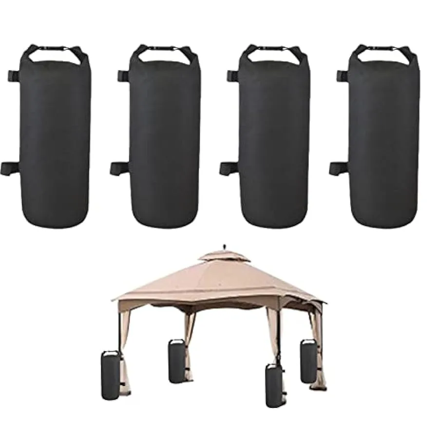 Onlynery 4 PCS Borsa per l’acqua Peso Tenda – Sacco di Sabbia Fisso per Tenda Multifunzione Durevole – di Sabbia con Pesi a bald