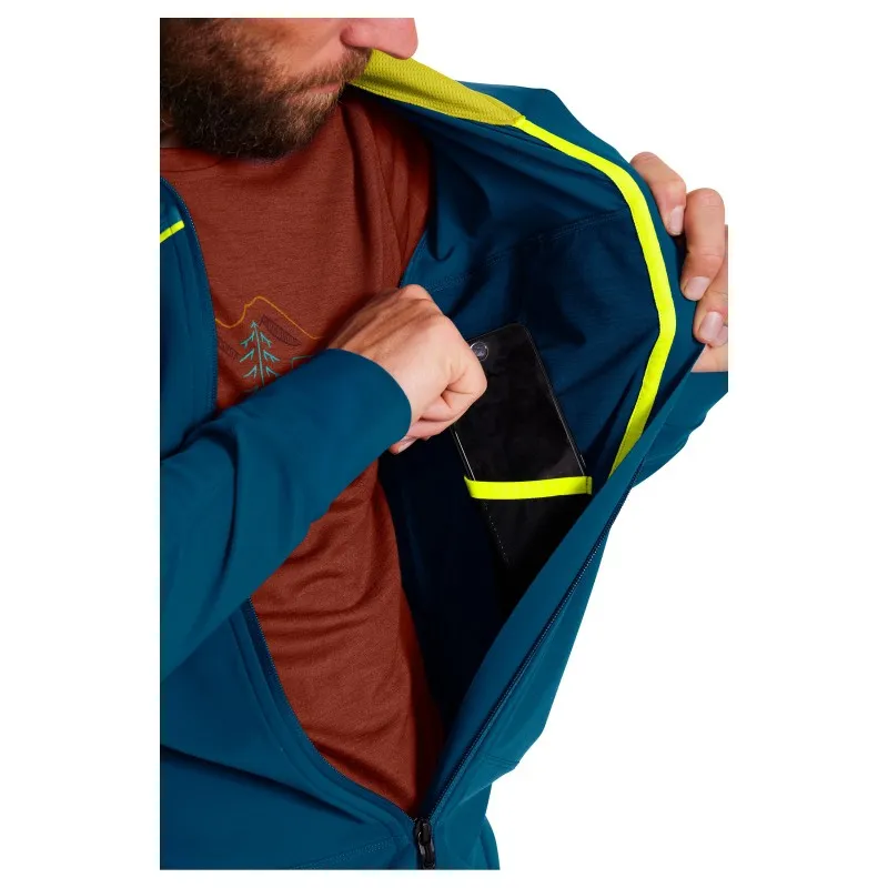 OROTVOX PALA HOODED JACKET PACIFIC GREEN