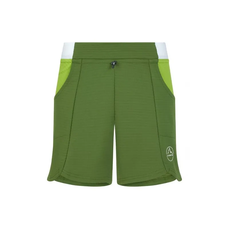 Pantaloncini La sportiva Balance da donna (Kale/Lime Green)