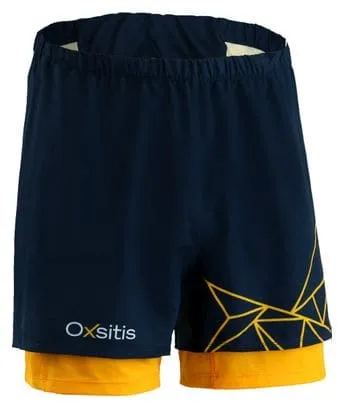 Pantaloncini Oxsitis Adventure 2-in-1 Nero Giallo