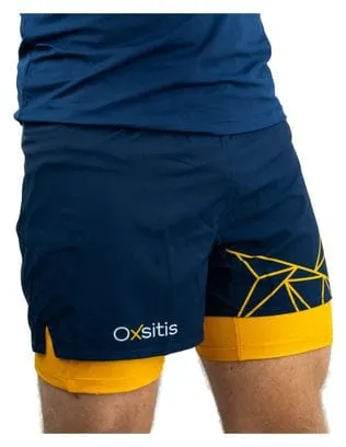 Pantaloncini Oxsitis Adventure 2-in-1 Nero Giallo