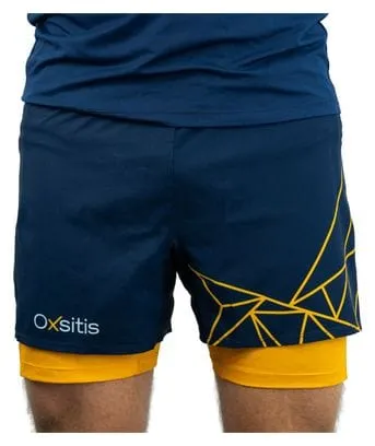 Pantaloncini Oxsitis Adventure 2-in-1 Nero Giallo