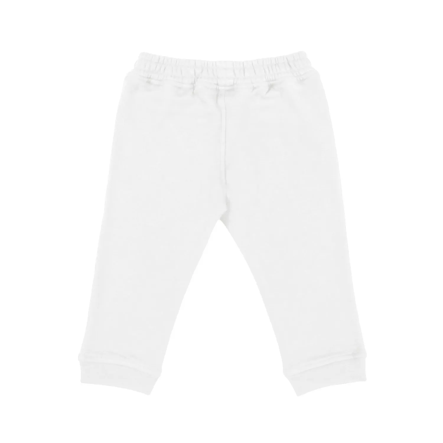 Pantalone Felpa Mick Bianco Bimbo E Bimba