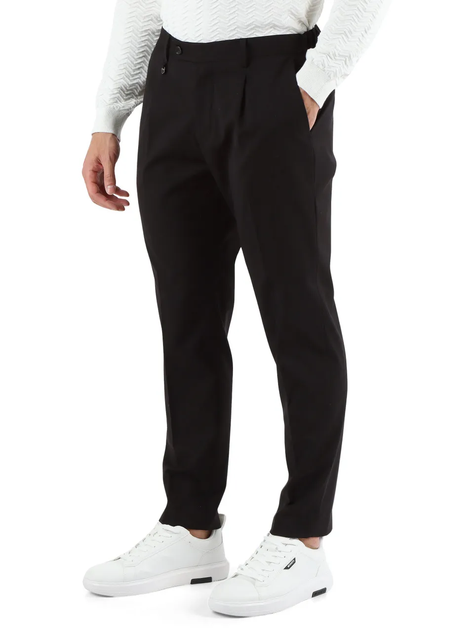 Pantalone in misto viscosa LUIS regular fit