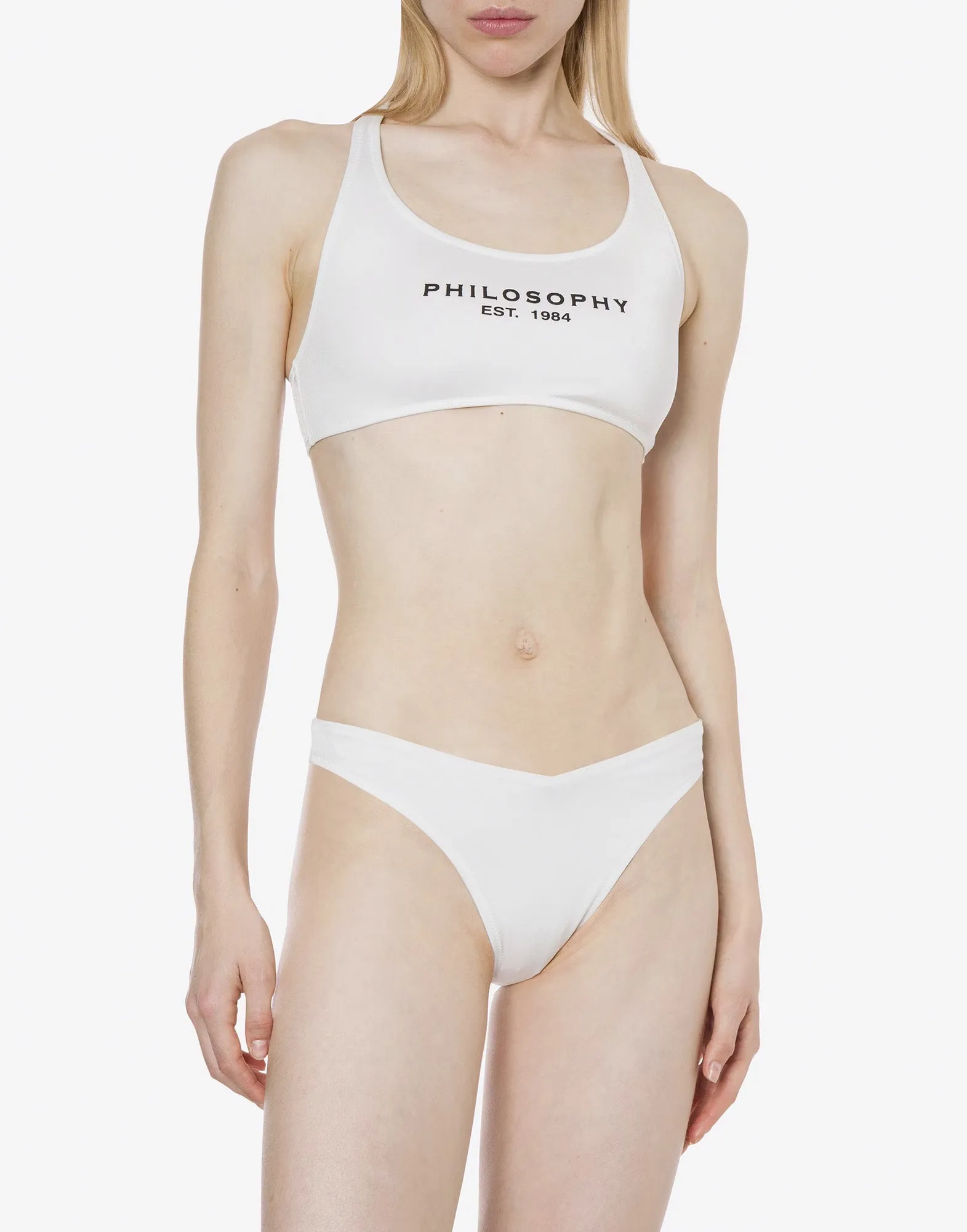 PHILOSOPHY Bikini con stampa logo