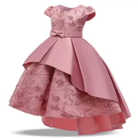 Princess Bridesmaids Dresses Children  Bridesmaid Dress Wedding Girl  Trailing