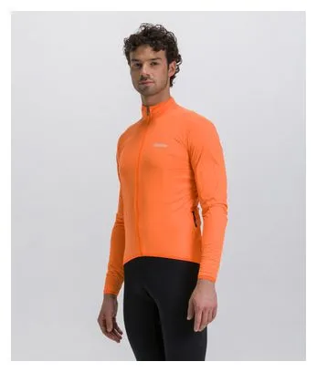 Santini Guard Nimbus Orange Long Sleeve Jacket