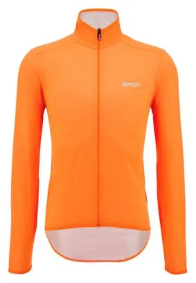 Santini Guard Nimbus Orange Long Sleeve Jacket