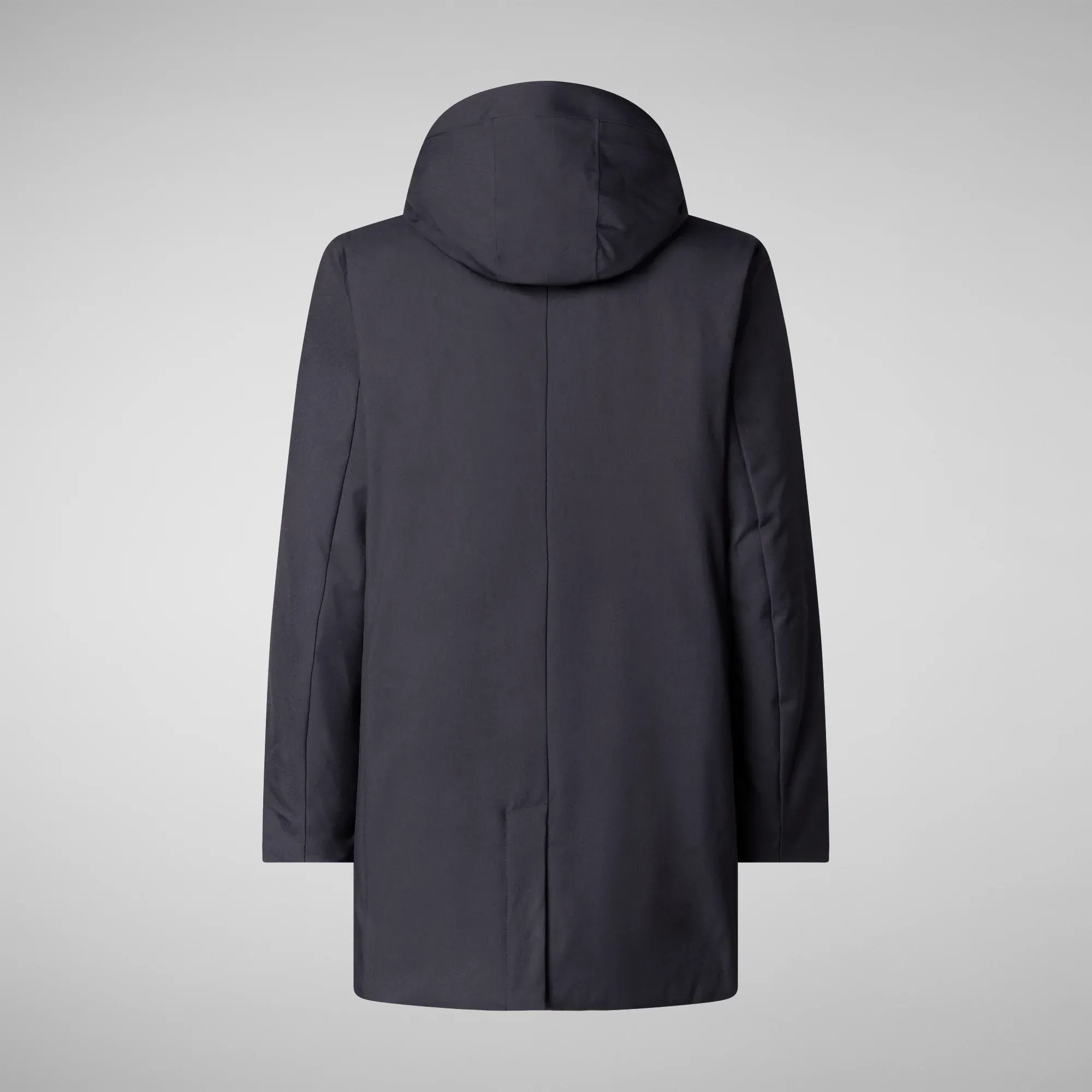 SAVE THE DUCK Giubbino cappuccio softshell MAN’S ANIMAL FREE PUFFER JACINK ET FLYNN BLU