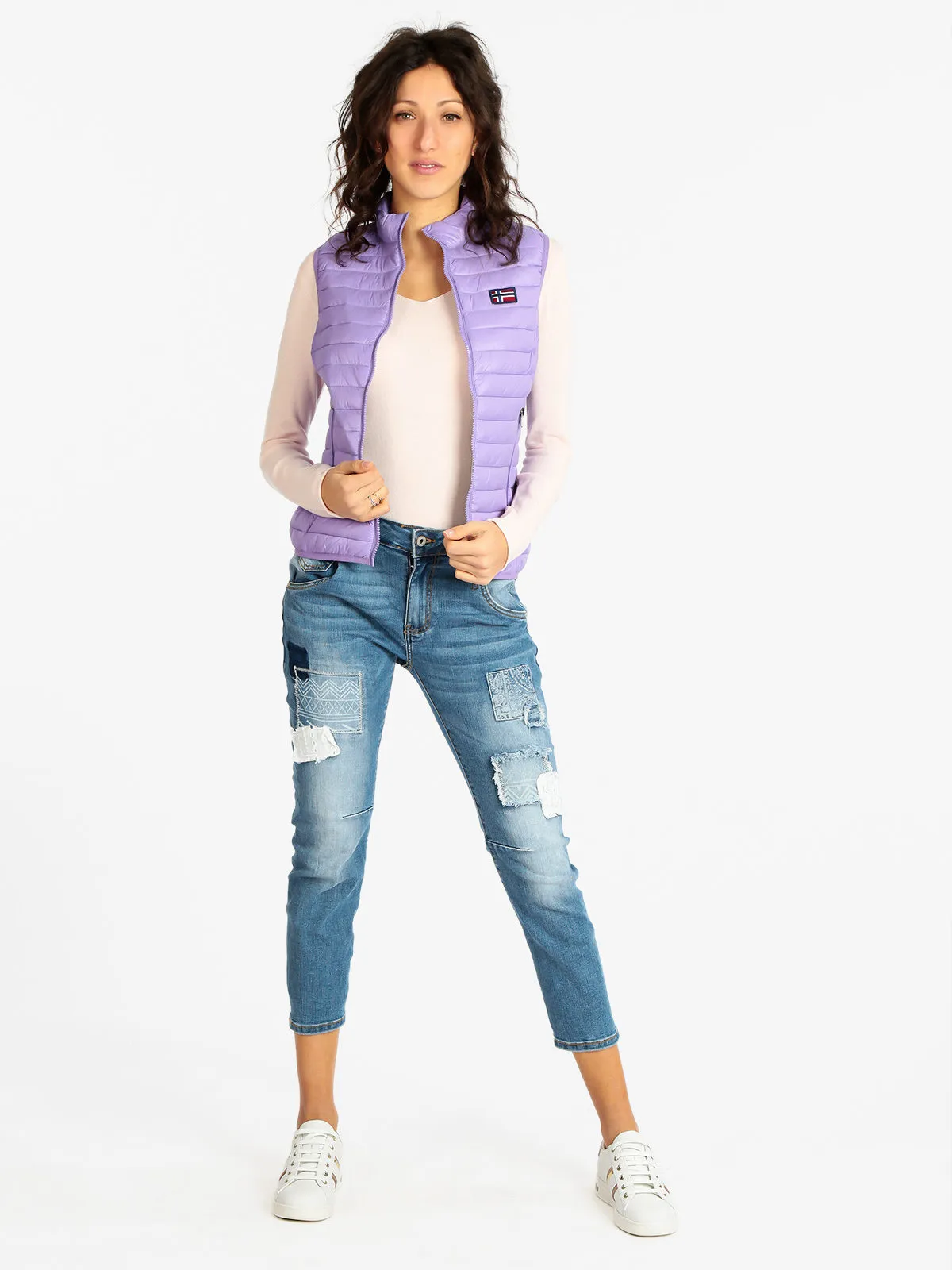 Sexy Woman Jeans femme avec patchs