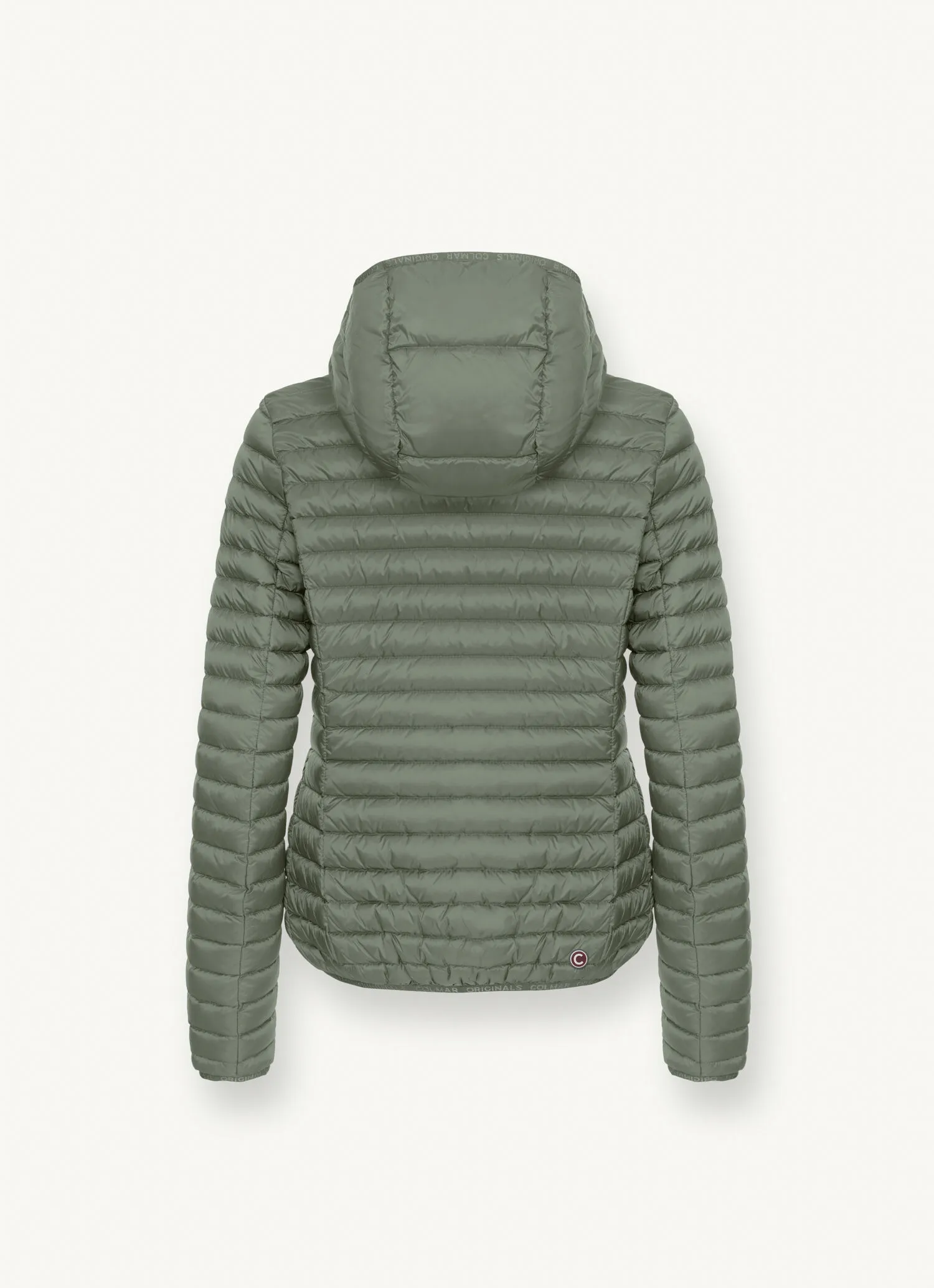 Sporty hooded downjacket