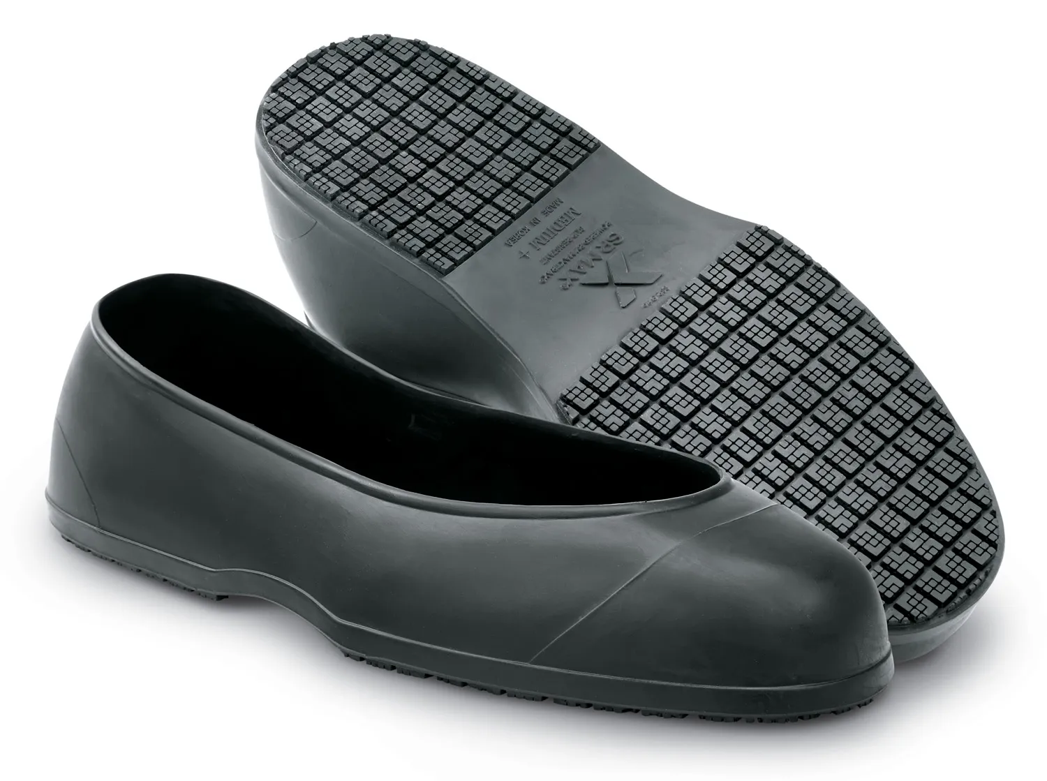 SR MAX  Unisex, Black, Slip Resistant Overshoe