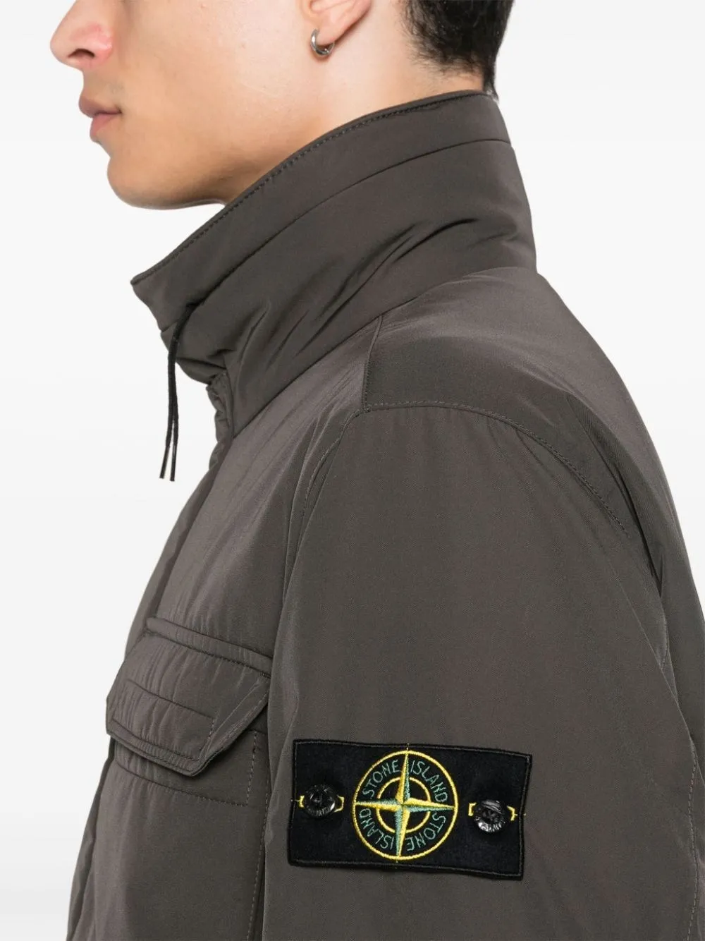   Stone Island  Field jacket in Micro Twill  