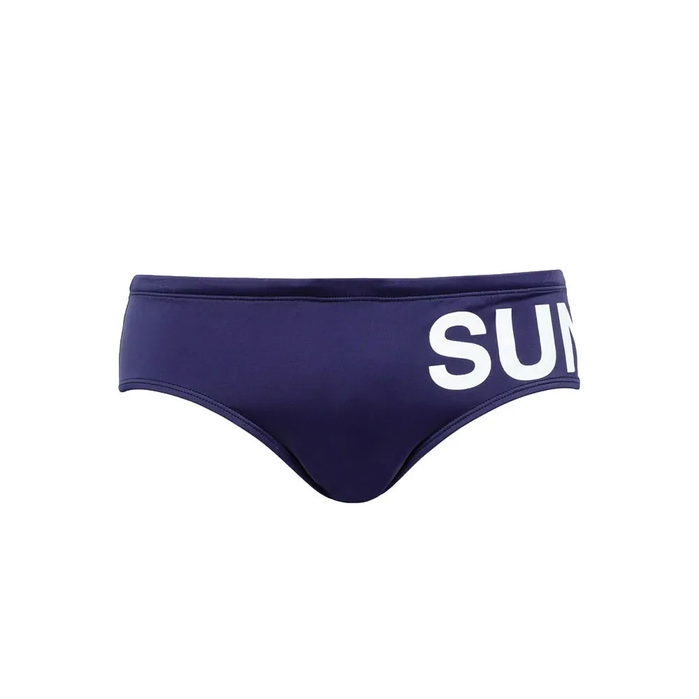 Sundek Costume Slip Big Logo Blu Uomo