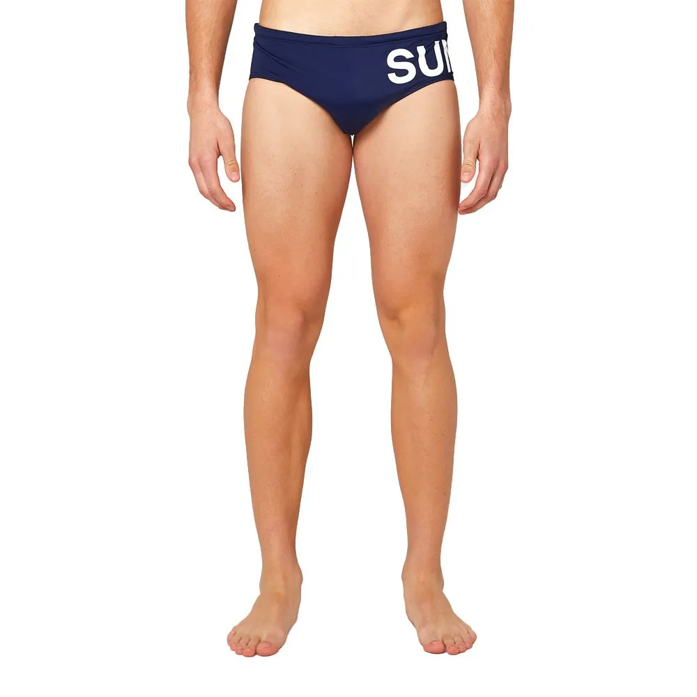 Sundek Costume Slip Big Logo Blu Uomo