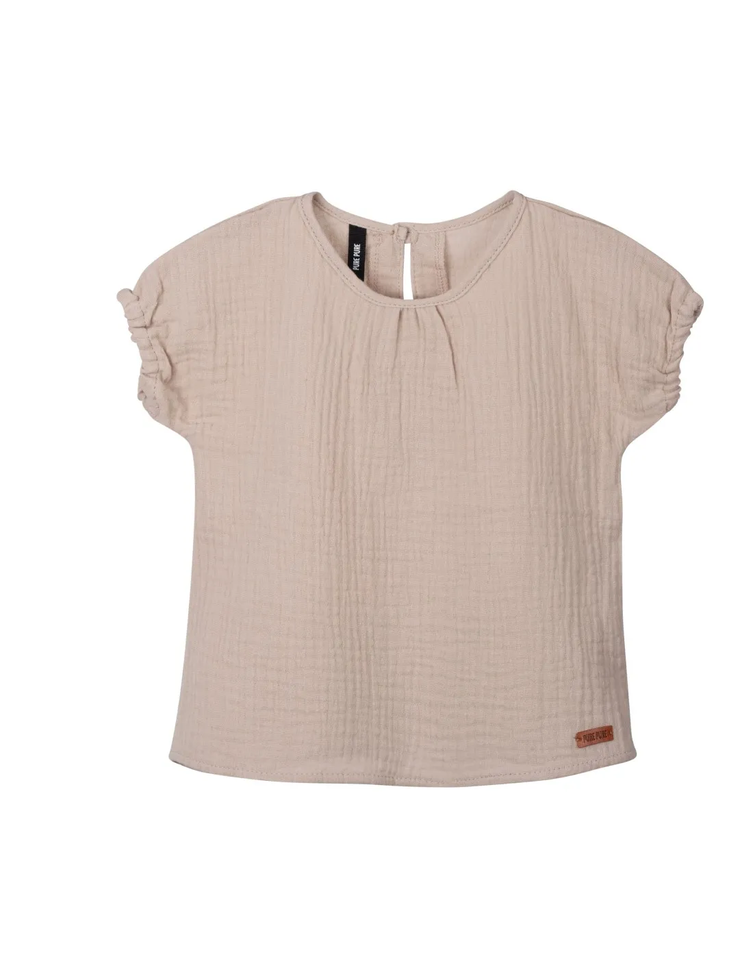 T-SHIRT BIMBA IN MUSSOLA DI COTONE BIOLOGICO