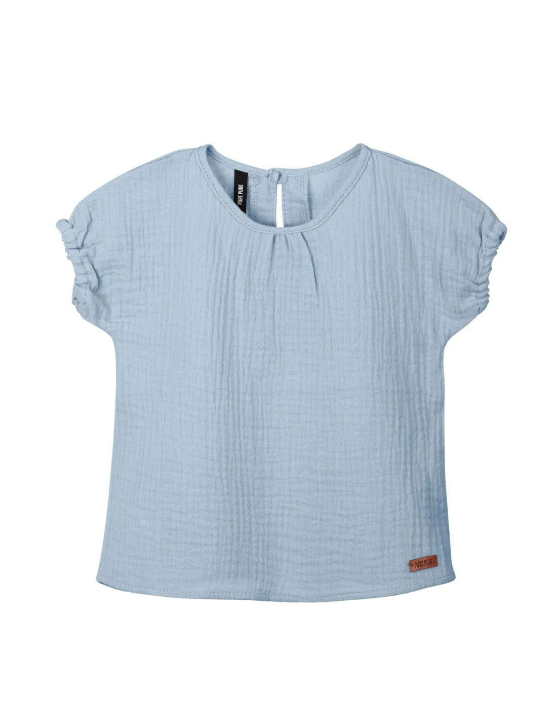 T-SHIRT BIMBA IN MUSSOLA DI COTONE BIOLOGICO