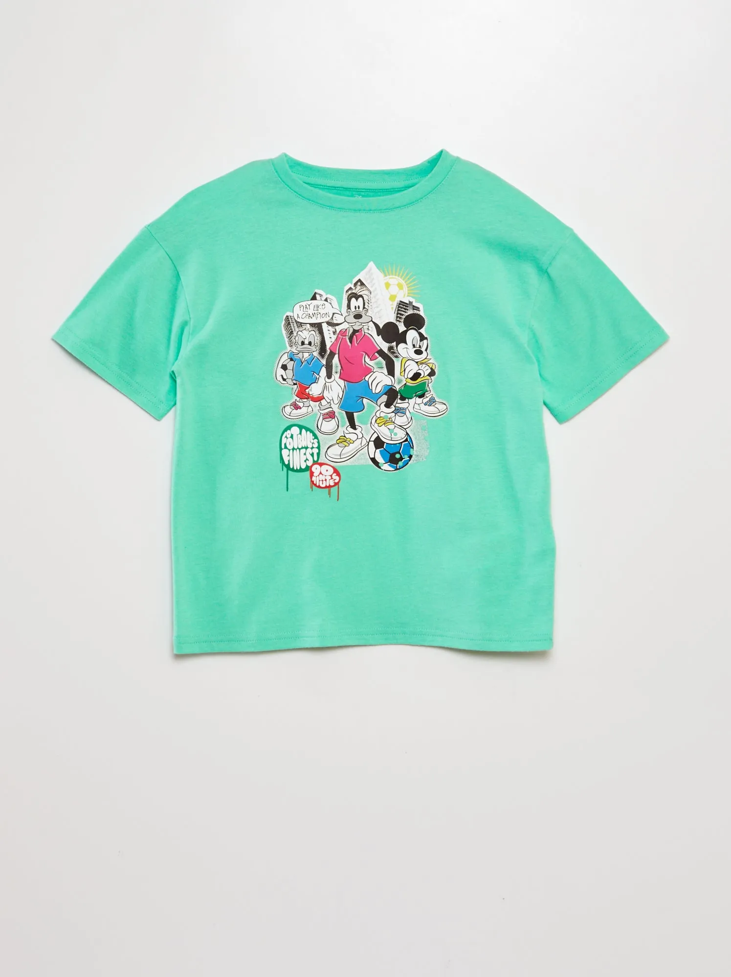 T-shirt stampa 'Disney' - VERDE