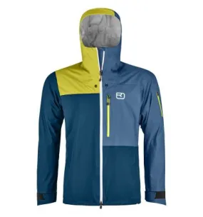 Uomo Ortovox 3l Ortler Jacket (blu petrolio)