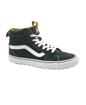 VANS FILMORE HI ZK1CI1 dark forest verde scarpe uomo sneakers lacci camoscio