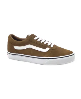 VANS WARD suede dachshund senape scarpe uomo sneakers lacci pelle