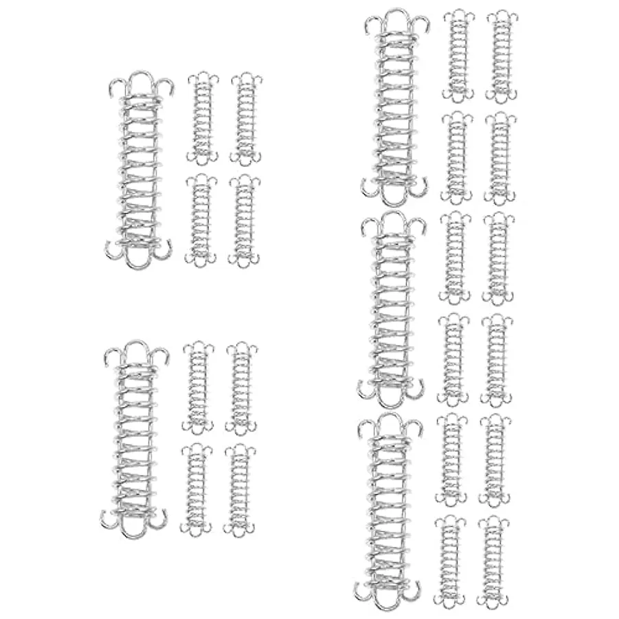 Yardwe 20 Pz Corda Fibbia Borsa Pesante Primavera Tenda Ganci Tenda Ponte Peg Primavera Tenda Peg Corda Tenditore Corda Fibbie P